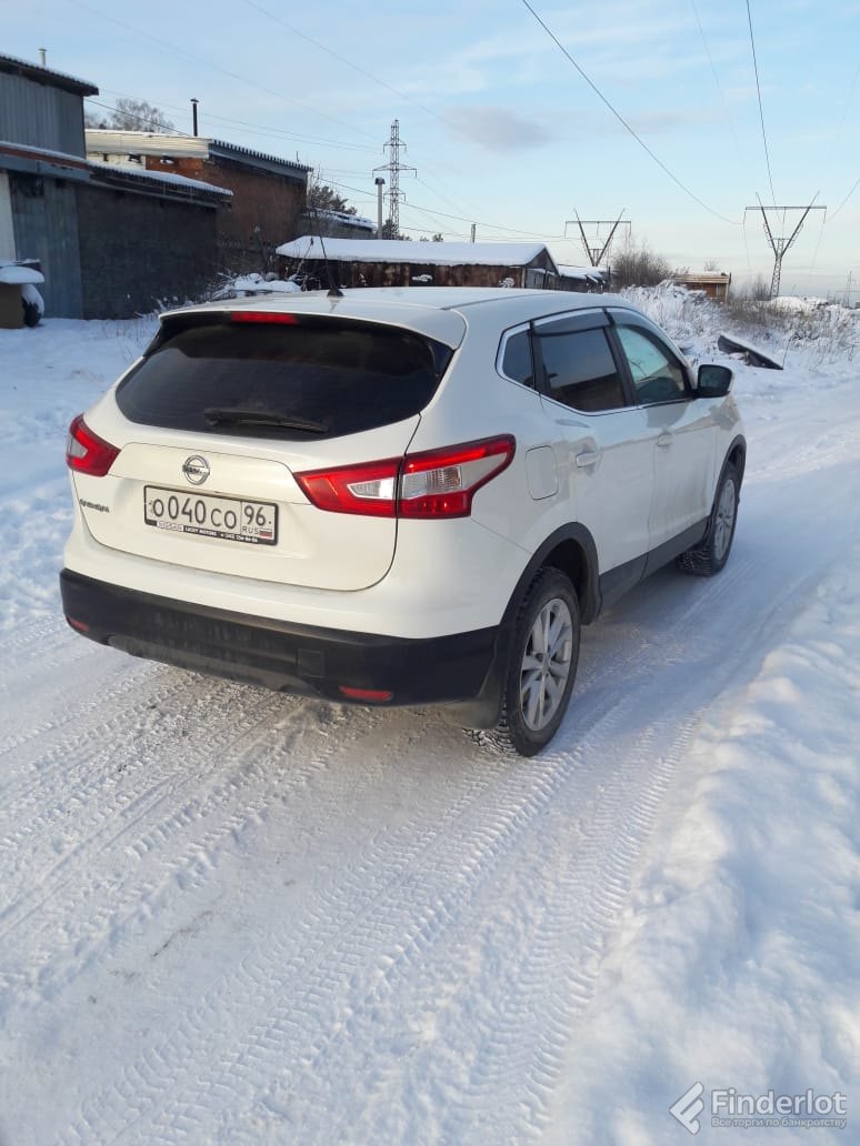 Приобрести лот 4 - автомобиль nissan qashqai 2.0 l p 4 wd cvt se , год… |  Свердловская область