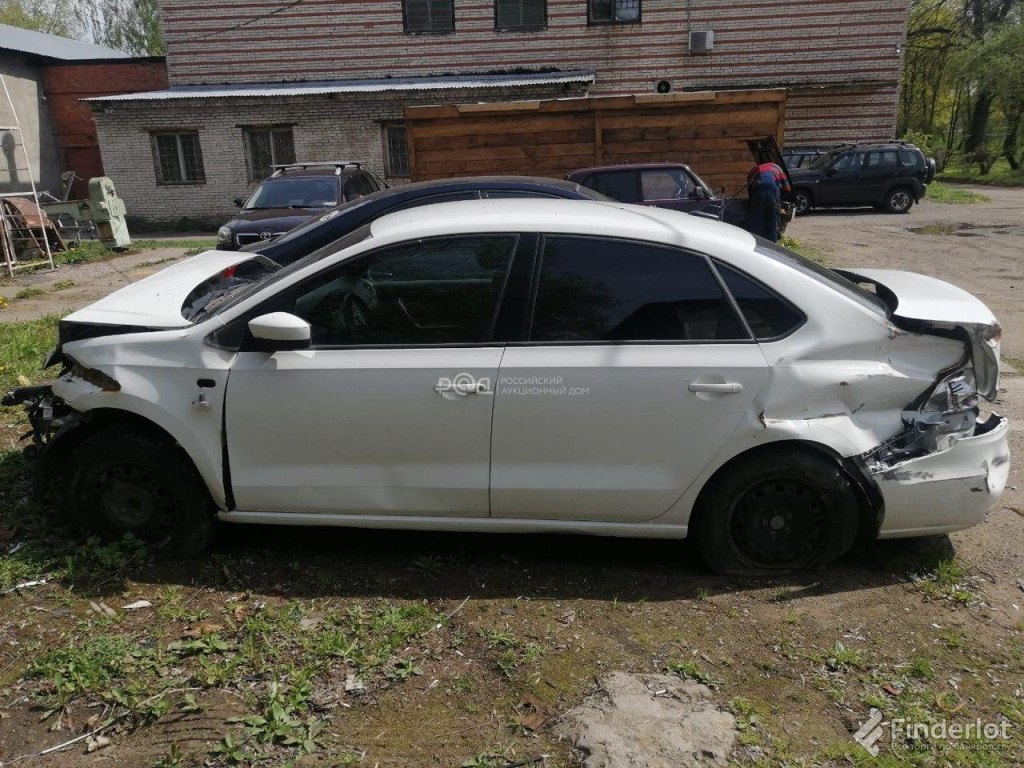 Приобрести автомобиль volkswagen polo, год выпуска: 2018, цвет: белый… |  Санкт-Петербург