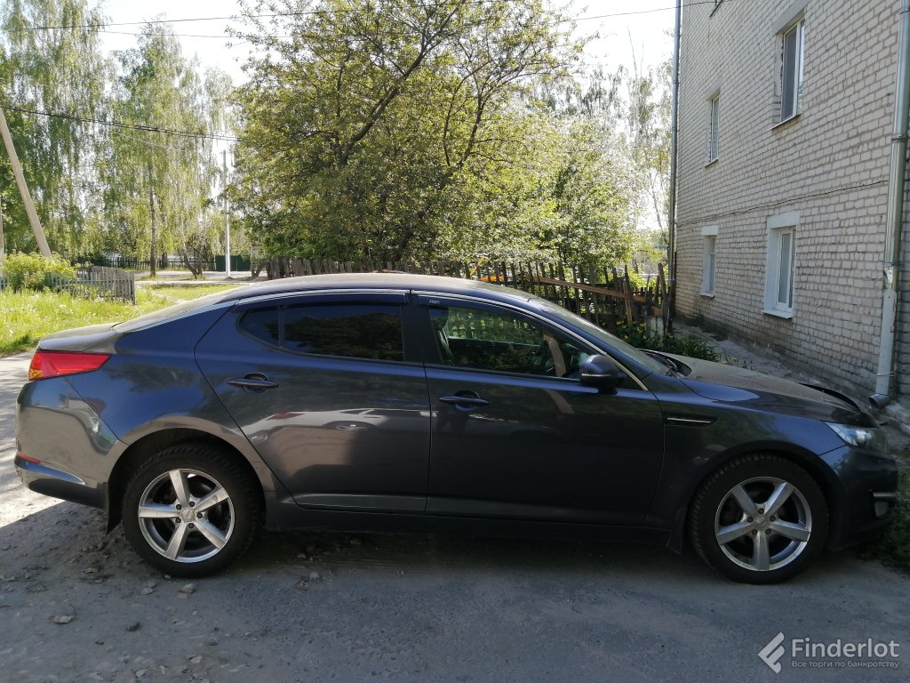 Приобрести автомобиль kia optima 2012 г.в., цвет: темно-серый, г.р.з… |  Брянская область