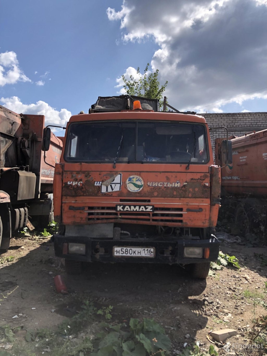 Приобрести ооо «пжкх» лот №4. мусоровоз мк-20-01, на шасси камаз 53215… |  Республика Татарстан