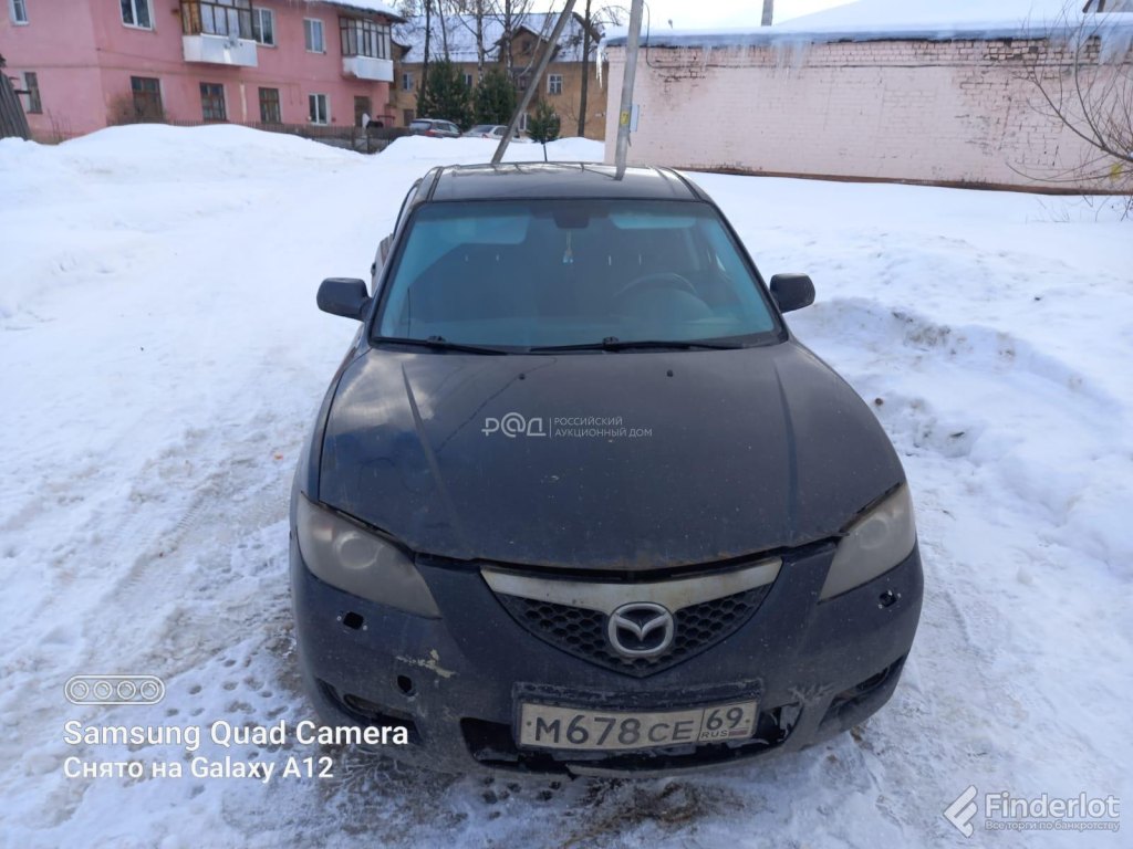 Купить автомобиль: марки mazda 3, год выпуска 2008 г., цвет: черный, №… |  Тверская область