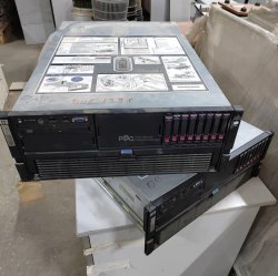 Сервер HP DL580R05 Proliant, Сервер HP DL580R05 в комплекте (жесткие диски изъяты)