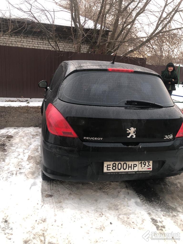 Купить автомобиль марки peugeot модель 308 2009 г.в. vin: … | Краснодарский  край