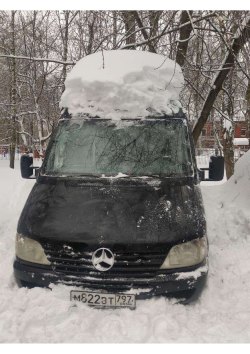 Автобус, марка: МЕРСЕДЕС-БЕНЦ SPRINTER 2, год изготовления: 2002 г.в., цвет: черный, VIN:…