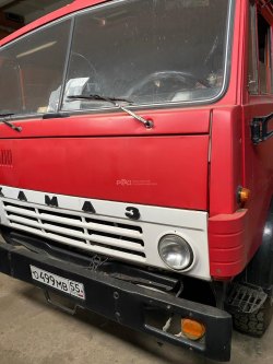 КАМАЗ 35410, грз О499МВ55, VIN ХТС541000Н0163530, 1987 г.в., красный, двигатель 854075, кузов…