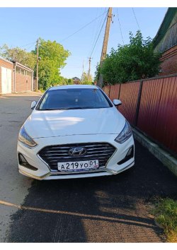 Автомобиль марки HYUNDAI модель Sonata 2019 г.в. VIN-номер XWEE241CBK0000997