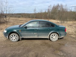 Volkswagen Passat, 1997 г.в., VIN: WVWZZZ3BZWE014590, ГРЗ: B525BO37; цвет: Зеленый