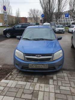 Легковой автомобиль, марка: LADA 219010, LADA GRANTA, год изготовления: 2016, цвет: ярко-синий…