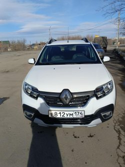 Автомобиль RENAULT SANDERO STEPWAY, 2019 г.в., VIN: X7L5SRLVG64251015, цвет белый. Находится в…