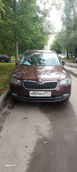 Легковой универсал, марка: Skoda модель: Superb, год изготовления: 2013 г.в., цвет: темно-бордовый…