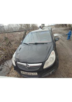 Легковой автомобиль, марка: OPEL, модель: CORSA, год изготовления: 2007, цвет: черный, VIN:…