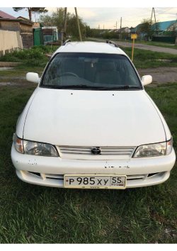 Легковой универсал , марка: Toyota, модель: Corolla, год изготовления: 1999, цвет: белый , г/н:…