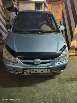 Легковой автомобиль, марка: HYUNDAI, модель: GETZ GLS 1.4, год изготовления: 2006, цвет: Голубой…