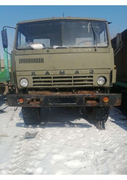 Автомобиль КАМАЗ-4310, 1984 г.в., тип: грузовой бортовой, цвет: зеленый, рег. знак: А145МТ125/RUS