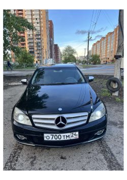 Транспортное средство MERCEDES-BENZ C 200 KOMPRESSOR, 2007 Г.В., черный, VIN WDD2040411A044625 по…