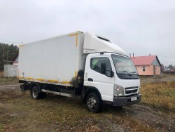 Рефрижератор  FUSO Canter FE85DG, VIN Z9MFE85DGBG006334, гос. № Н298 МО, цвет белый, 2014 года…