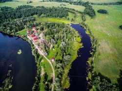 Нежилое здание (дача «Дом рыболова») - 220,7 кв. м, адрес: Алтайский край, р-н Тальменский, с…