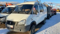 ГАЗ 27057 (грузовой фургон), белый, грз. А434ТС186, VIN X96270570J0862151, 2018 г.в.