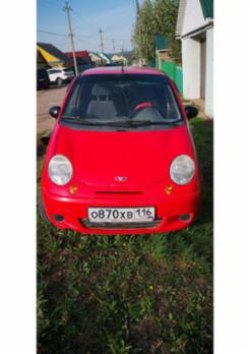 Легковой автомобиль, марка: DAEWOO, модель: MATIZ, год изготовления: 2011, VIN: XWB4A11CDBA584438…