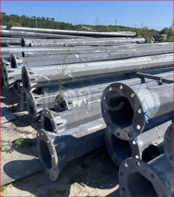 Мачта прожекторная многогранная по опросному листу AGCC.0008-1389-EN.OL- 0001