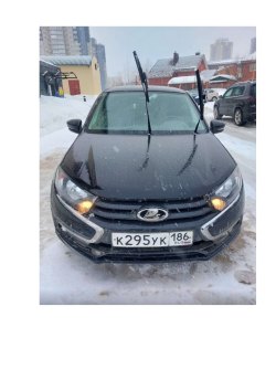 Автомобиль марки/модели ЛАДА/LADA GRANTA, VIN: XTA219040P0913431, 2023 г.в., цвет автомобиля: Черный