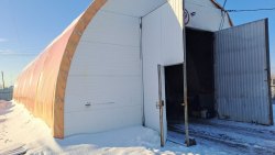 Ангар арочный тентовый "Байконур" 10‘21м (2)