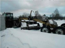 Грейдер полуприцепной СД 105А с бал.тележкой