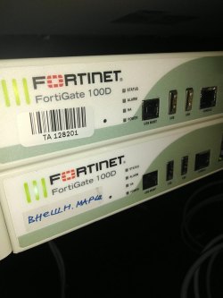 Межсетевой экран FortiGate 100 D