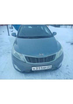 Легковой комби (хэтчбек) KIA RIO, 2014 г.в., VIN: Z94CC51BAFR048698, г/н К311МР21, цвет: голубой