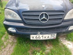 Легковой автомобиль МЕРСЕДЕС-БЕНЦ МL270 СDI. АКПП. Год выпуска: 2003. Идентификационный номер…