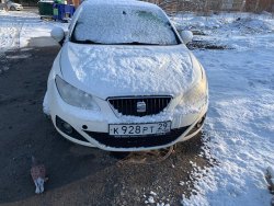 СЕАТ ИБИЦА, 2009 г.в., г/н К928РТ29, цвет белый, VIN VSSZZZ6JZAR016481