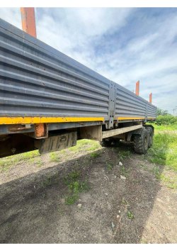 Полуприцеп бортовой Амкар (Автомастер) AMKAR-9406, 2016 Лот №1