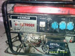 Бензогенератор FERRUA PG 7000