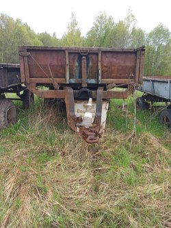 Прицеп тракторный 1 - ПТС - 9, 1989 года.