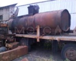 Бочка битумная на колесах