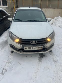 Автомобиль, марка LADA, модель GRANTA, год выпуска 2023, VIN XTA219140R0503356, цвет белый