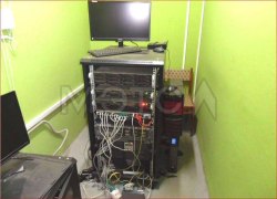 ЛВС, серверное оборудование, система СКУД, антенны, роутеры