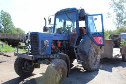 Трактор колесный МТЗ-82 (заводской № машины (рама) 293129, год выпуска 1990, двигатель № 613633…
