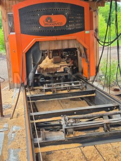 Угловая двухдисковая пилорама ВудВЕР УГП2-600