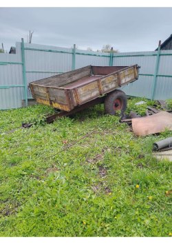 Тип транспортного средства: прицеп (1птс-2прицеп тракторный), год выпуска: 2002, цвет: зеленый…