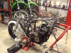 Мотоцикл Сузуки GSX400, 1995 года