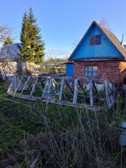 1/3 доля дачного дома и 1/3 доля земельного участка в Вологде