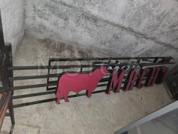 Вывеска "мясной регион"