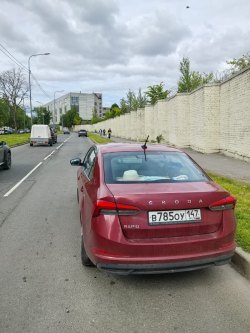 Автомобиль марки SKODA Rapid, 2021 г. вып.