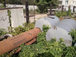 Емкость металлическая вторая