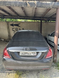 Автомобиль: марка MERCEDES-BENZ, модель S-CLASS, год выпуска 2016, VIN WDD2221851A279496
