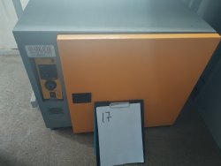 Лабораторная печь 120 л с автоматическим термостатом. Лот № 17