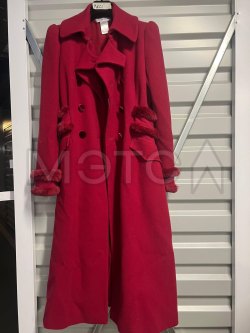 Пальто Zuhair Murad, красное