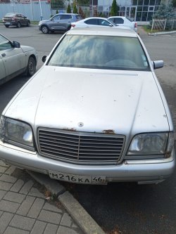 Легковой автомобиль, марка: МЕРСЕДЕС БЕНЦ, модель: S320, год изготовления: 1996, цвет: СЕРЫЙ, VIN:…