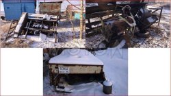 Вагон жилой, установленный на прицеп 2ПТС;Компрессорная станция ПВ 10/8М1, 2002 года